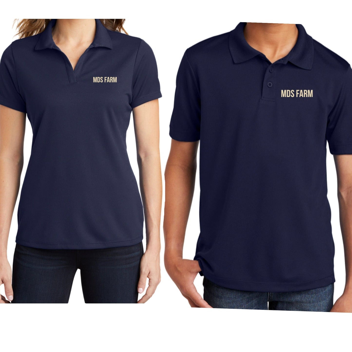 Equestrian Team Apparel Custom Team Shirts MDS Farm- Polo Shirts equestrian team apparel online tack store mobile tack store custom farm apparel custom show stable clothing equestrian lifestyle horse show clothing riding clothes MDS Farm- Polo Shirts horses equestrian tack store