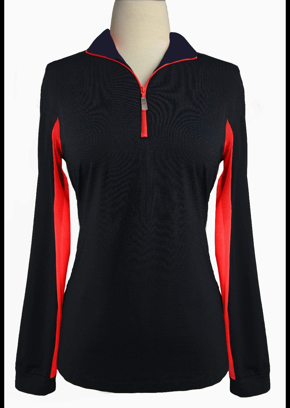 Equestrian Team Apparel Equi-First Aid USA Sun Shirts Limited Edition Black/Red equestrian team apparel online tack store mobile tack store custom farm apparel custom show stable clothing equestrian lifestyle horse show clothing riding clothes horses equestrian tack store