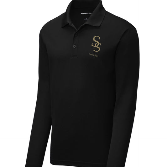 Equestrian Team Apparel Southside- Polo Shirts (Long Sleeve Men's) equestrian team apparel online tack store mobile tack store custom farm apparel custom show stable clothing equestrian lifestyle horse show clothing riding clothes Southside- Polo Shirts (Long Sleeve Men's) horses equestrian tack store