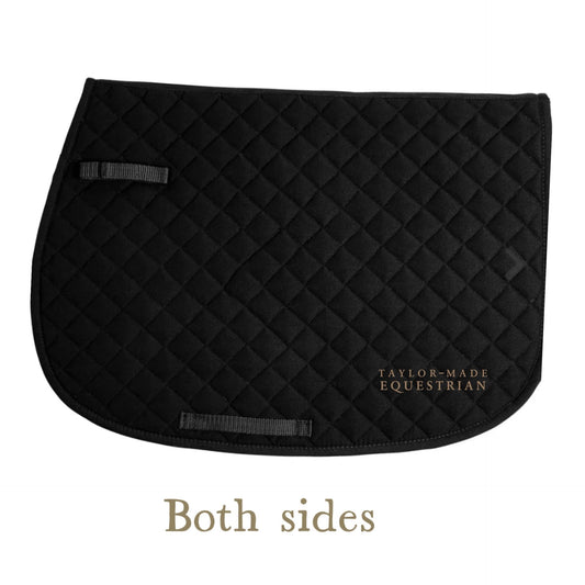 Equestrian Team Apparel Taylor-Made Equestrian Saddle Pad equestrian team apparel online tack store mobile tack store custom farm apparel custom show stable clothing equestrian lifestyle horse show clothing riding clothes Taylor-Made Equestrian Saddle Pad horses equestrian tack store