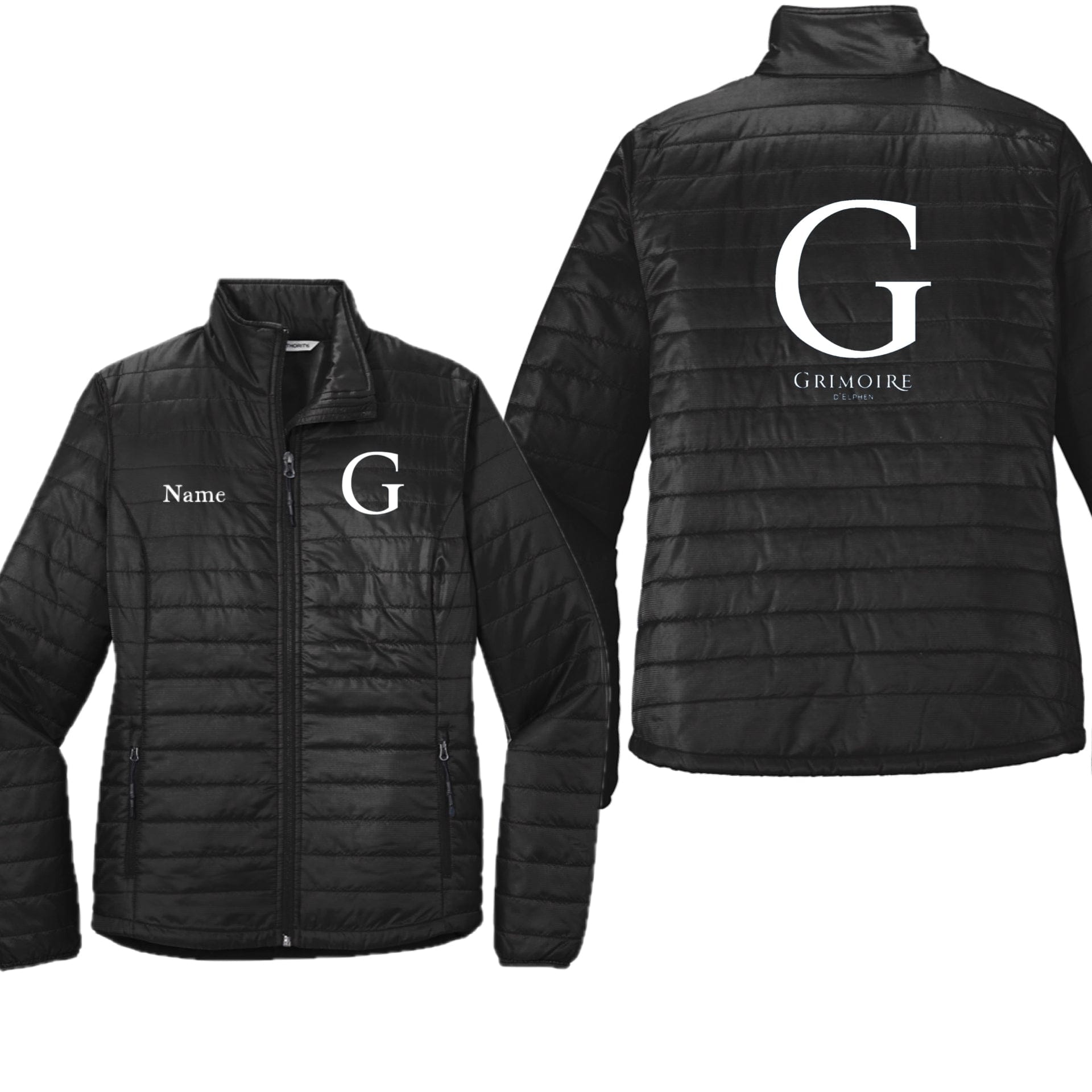 Equestrian Team Apparel Grimoire D'Elphen - Puffy Jacket equestrian team apparel online tack store mobile tack store custom farm apparel custom show stable clothing equestrian lifestyle horse show clothing riding clothes Grimoire D'Elphen - Puffy Jacket horses equestrian tack store