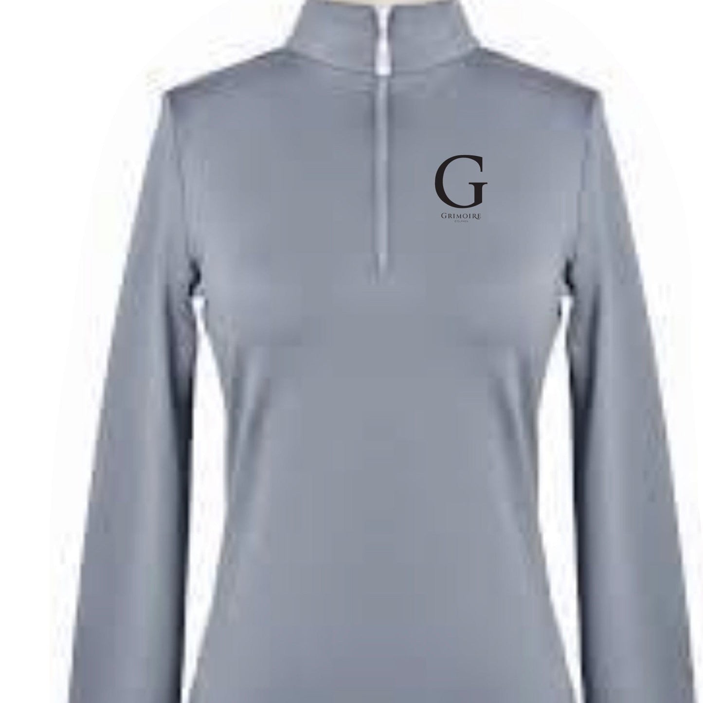 Equestrian Team Apparel Youth (10) / Grey Grimoire D'Elphen - Sun Shirt equestrian team apparel online tack store mobile tack store custom farm apparel custom show stable clothing equestrian lifestyle horse show clothing riding clothes Grimoire D'Elphen - Sun Shirt horses equestrian tack store
