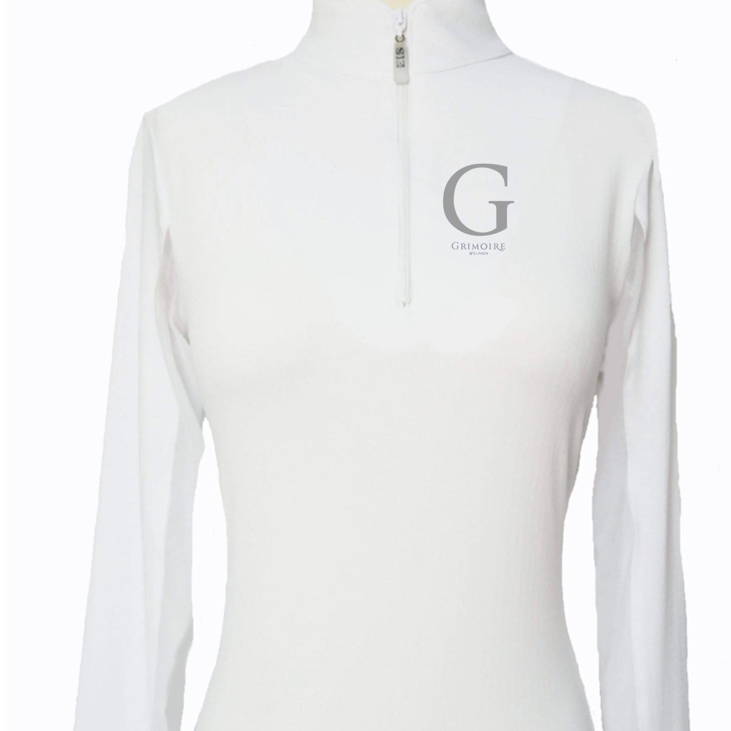 Equestrian Team Apparel Youth (10) / White Grimoire D'Elphen - Sun Shirt equestrian team apparel online tack store mobile tack store custom farm apparel custom show stable clothing equestrian lifestyle horse show clothing riding clothes Grimoire D'Elphen - Sun Shirt horses equestrian tack store
