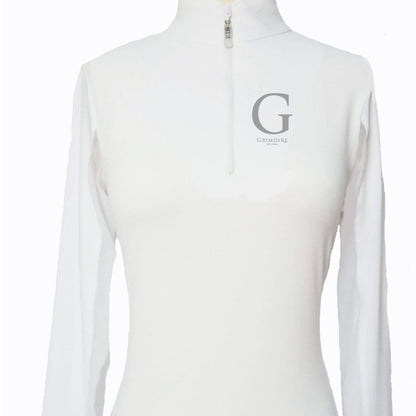 Equestrian Team Apparel Youth (10) / White Grimoire D'Elphen - Sun Shirt equestrian team apparel online tack store mobile tack store custom farm apparel custom show stable clothing equestrian lifestyle horse show clothing riding clothes Grimoire D'Elphen - Sun Shirt horses equestrian tack store