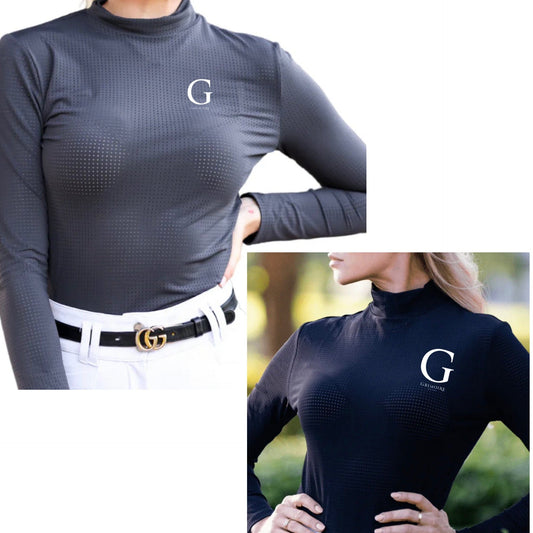 Equestrian Team Apparel Grimoire D'Elphen - Alesia Perforated Shirt equestrian team apparel online tack store mobile tack store custom farm apparel custom show stable clothing equestrian lifestyle horse show clothing riding clothes Grimoire D'Elphen - Alesia Perforated Shirt horses equestrian tack store