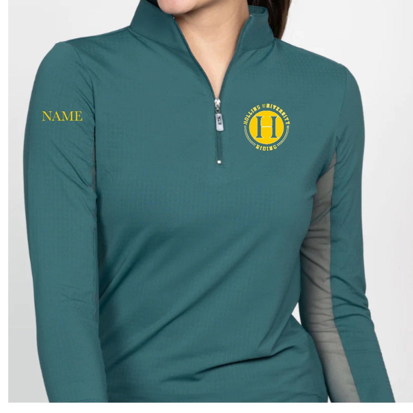 Equestrian Team Apparel Custom Team Shirts XS Hollins Riding Team equestrian team apparel online tack store mobile tack store custom farm apparel custom show stable clothing equestrian lifestyle horse show clothing riding clothes Hollins Riding Team | Custom Team Wear from ETA horses equestrian tack store