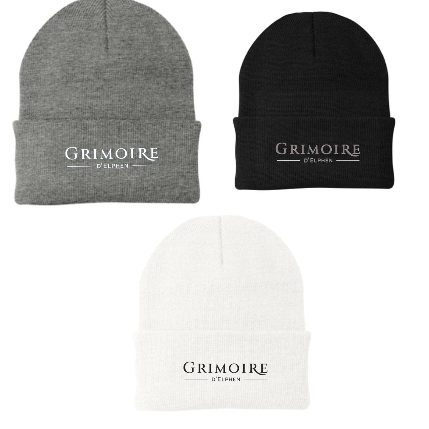 Equestrian Team Apparel Black / Cuff Grimoire D'Elphen - Beanies equestrian team apparel online tack store mobile tack store custom farm apparel custom show stable clothing equestrian lifestyle horse show clothing riding clothes Grimoire D'Elphen - Beanies horses equestrian tack store