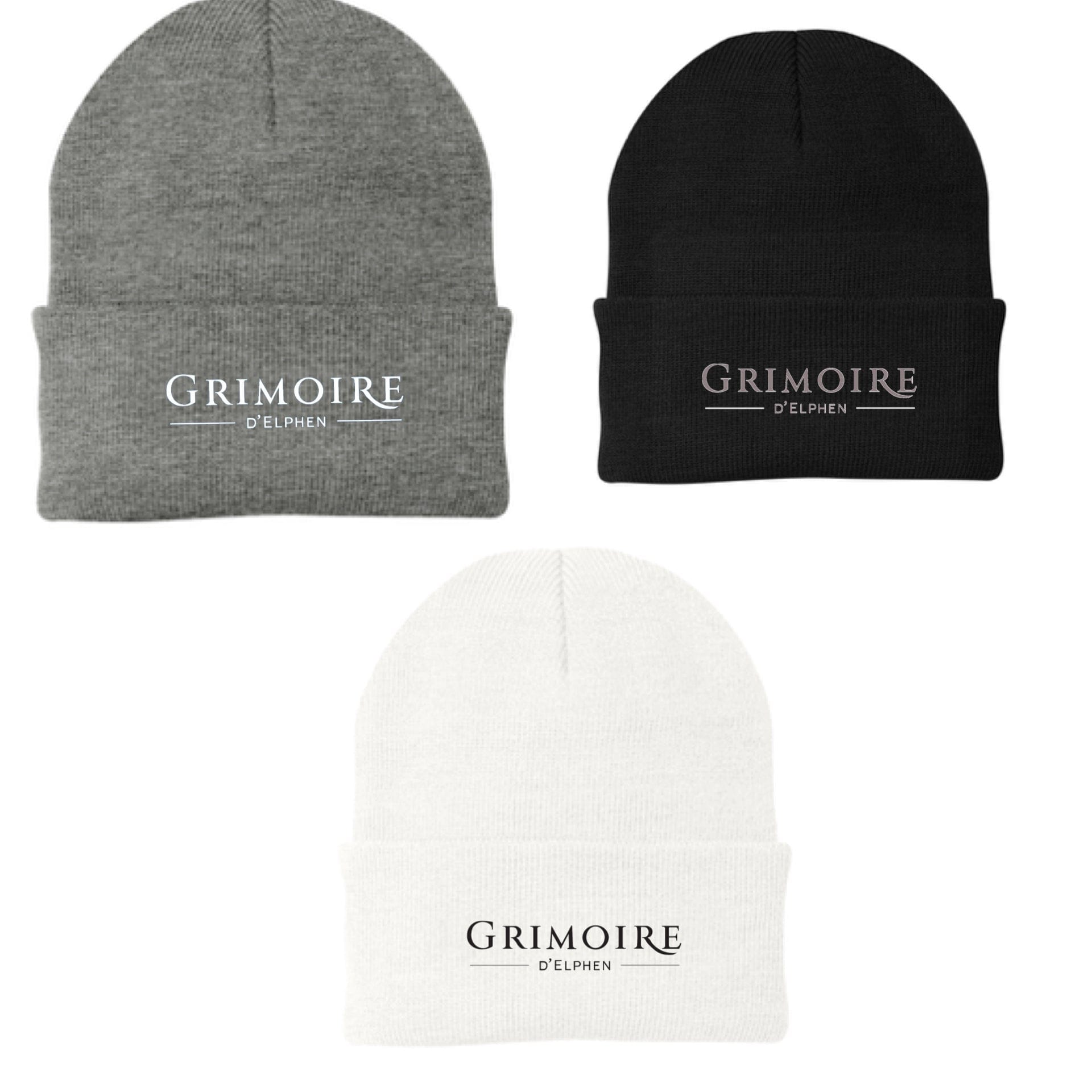 Equestrian Team Apparel Black / Cuff Grimoire D'Elphen - Beanies equestrian team apparel online tack store mobile tack store custom farm apparel custom show stable clothing equestrian lifestyle horse show clothing riding clothes Grimoire D'Elphen - Beanies horses equestrian tack store