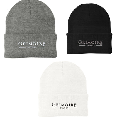 Equestrian Team Apparel Black / Cuff Grimoire D'Elphen - Beanies equestrian team apparel online tack store mobile tack store custom farm apparel custom show stable clothing equestrian lifestyle horse show clothing riding clothes Grimoire D'Elphen - Beanies horses equestrian tack store