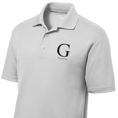 Equestrian Team Apparel XS / Ladies / Silver Grimoire D'Elphen - Polo Shirt equestrian team apparel online tack store mobile tack store custom farm apparel custom show stable clothing equestrian lifestyle horse show clothing riding clothes Grimoire D'Elphen - Polo Shirt horses equestrian tack store