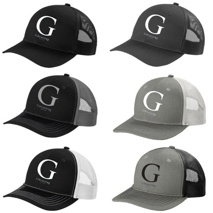 Equestrian Team Apparel Grimoire D'Elphen - Trucker Caps equestrian team apparel online tack store mobile tack store custom farm apparel custom show stable clothing equestrian lifestyle horse show clothing riding clothes Grimoire D'Elphen - Trucker Caps horses equestrian tack store
