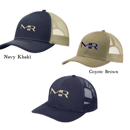 Equestrian Team Apparel Trucker Navy/Khaki / M R Sly Fox Farm  - Baseball Caps equestrian team apparel online tack store mobile tack store custom farm apparel custom show stable clothing equestrian lifestyle horse show clothing riding clothes Sly Fox Farm  - Baseball Caps horses equestrian tack store