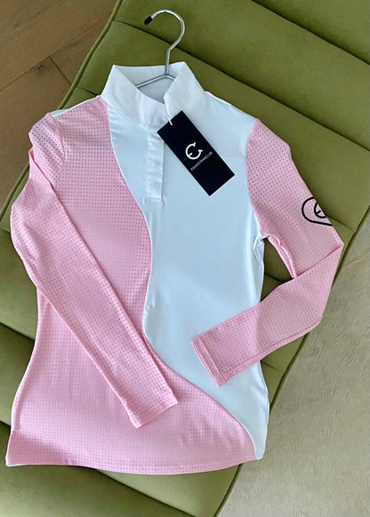 EquestrianClub Kid's Show Shirt EquestrianClub- Lil Lenna Show Top (Youth) equestrian team apparel online tack store mobile tack store custom farm apparel custom show stable clothing equestrian lifestyle horse show clothing riding clothes EquestrianClub- Lil Lenna Show Top (Youth) horses equestrian tack store