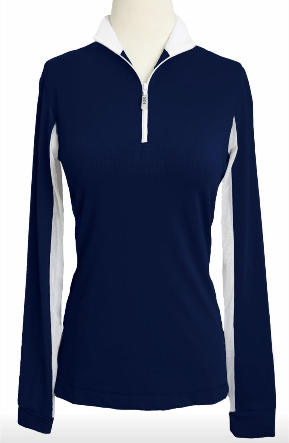 Equestrian Team Apparel Equi-Health Canada Sun Shirts Limited Edition Navy/White equestrian team apparel online tack store mobile tack store custom farm apparel custom show stable clothing equestrian lifestyle horse show clothing riding clothes horses equestrian tack store