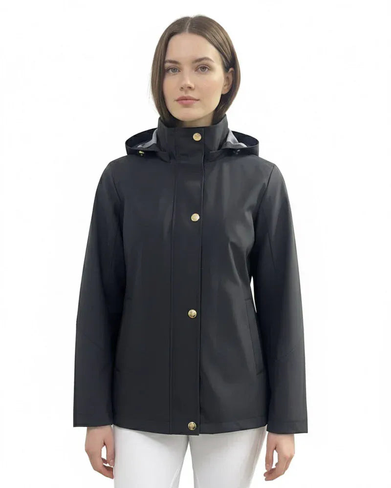 Equisite Elements of Style clothing XS Equisite Elements- Raincoat (The Quinn) equestrian team apparel online tack store mobile tack store custom farm apparel custom show stable clothing equestrian lifestyle horse show clothing riding clothes Equisite Elements- Raincoat (The Quinn) horses equestrian tack store