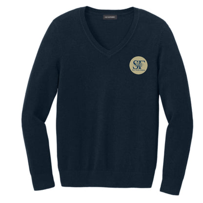 Equestrian Team Apparel XS / M R / Ladies Sly Fox Farm - V Neck Sweaters equestrian team apparel online tack store mobile tack store custom farm apparel custom show stable clothing equestrian lifestyle horse show clothing riding clothes Sly Fox Farm - V Neck Sweaters horses equestrian tack store