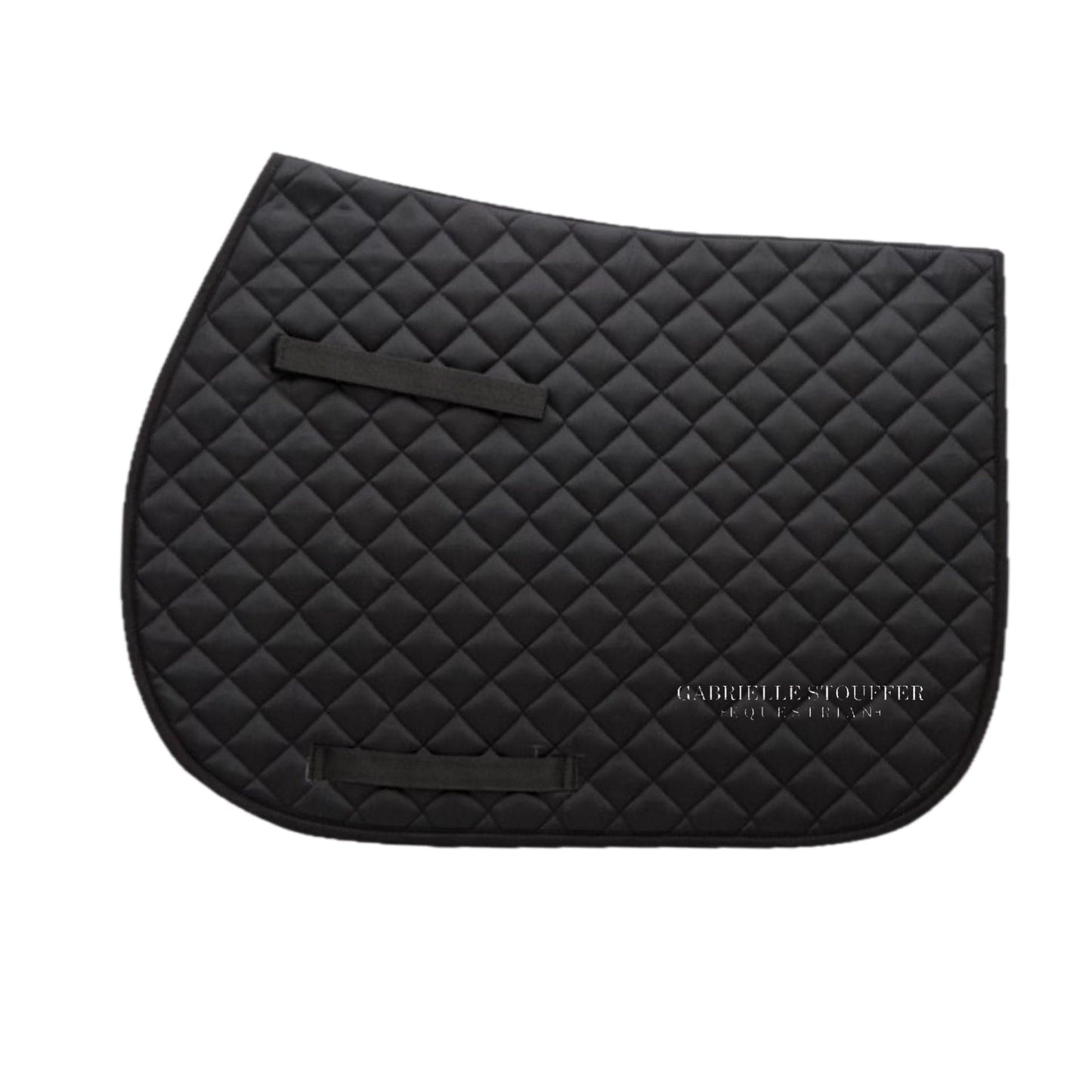 Equestrian Team Apparel Black Gabrielle Stouffer Equestrian - Saddle Pads equestrian team apparel online tack store mobile tack store custom farm apparel custom show stable clothing equestrian lifestyle horse show clothing riding clothes Gabrielle Stouffer Equestrian - Saddle Pads horses equestrian tack store