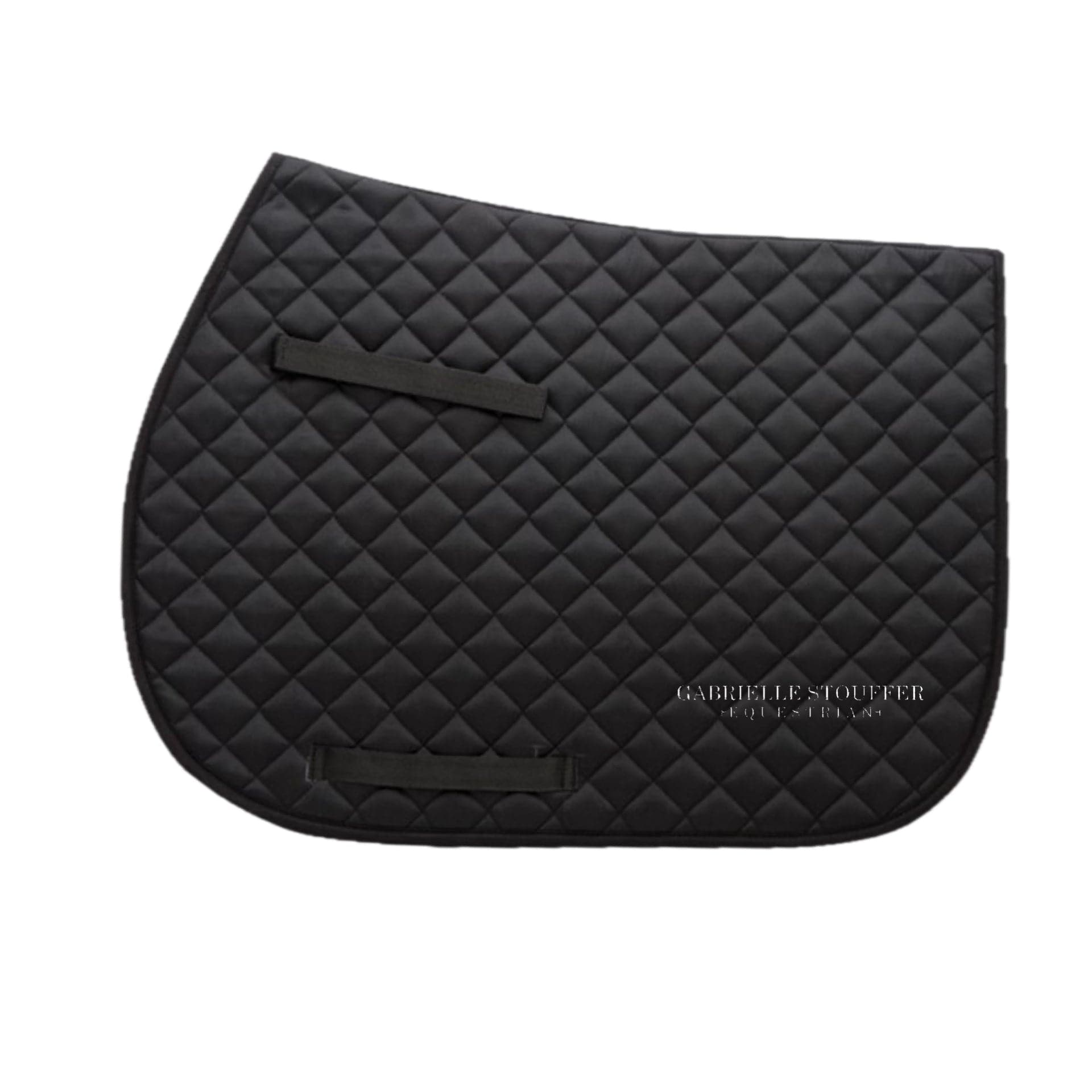 Equestrian Team Apparel Black Gabrielle Stouffer Equestrian - Saddle Pads equestrian team apparel online tack store mobile tack store custom farm apparel custom show stable clothing equestrian lifestyle horse show clothing riding clothes Gabrielle Stouffer Equestrian - Saddle Pads horses equestrian tack store
