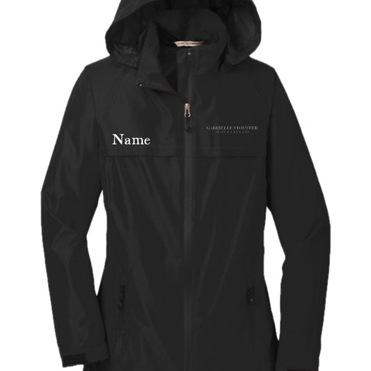 Equestrian Team Apparel XS Gabrielle Stouffer Equestrian - Raincoat equestrian team apparel online tack store mobile tack store custom farm apparel custom show stable clothing equestrian lifestyle horse show clothing riding clothes Gabrielle Stouffer Equestrian - Raincoat horses equestrian tack store
