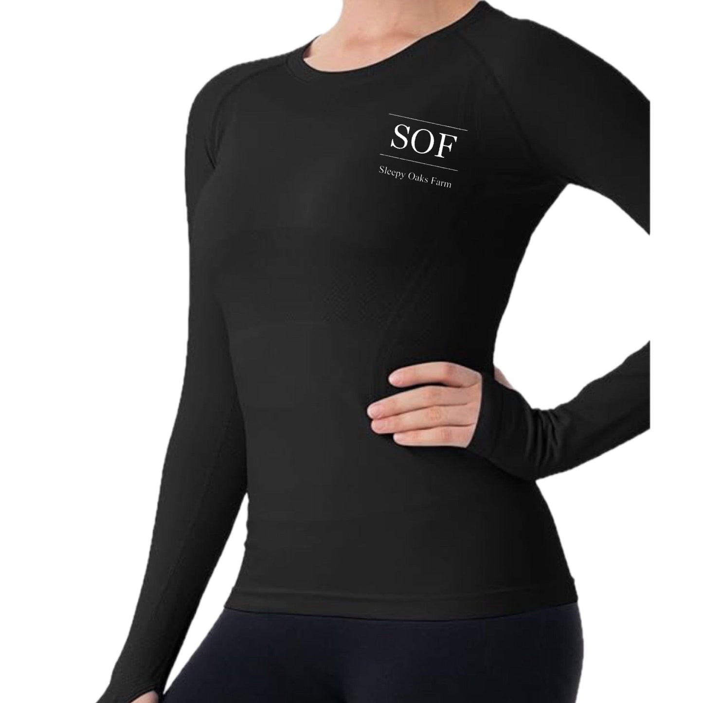Equestrian Team Apparel Sleepy Oaks Farm - Tech Shirts equestrian team apparel online tack store mobile tack store custom farm apparel custom show stable clothing equestrian lifestyle horse show clothing riding clothes Sleepy Oaks Farm - Tech Shirts horses equestrian tack store