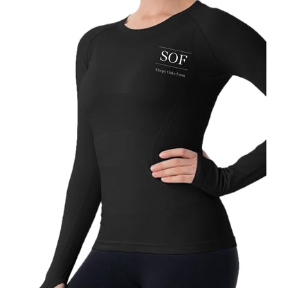 Equestrian Team Apparel Sleepy Oaks Farm - Tech Shirts equestrian team apparel online tack store mobile tack store custom farm apparel custom show stable clothing equestrian lifestyle horse show clothing riding clothes Sleepy Oaks Farm - Tech Shirts horses equestrian tack store