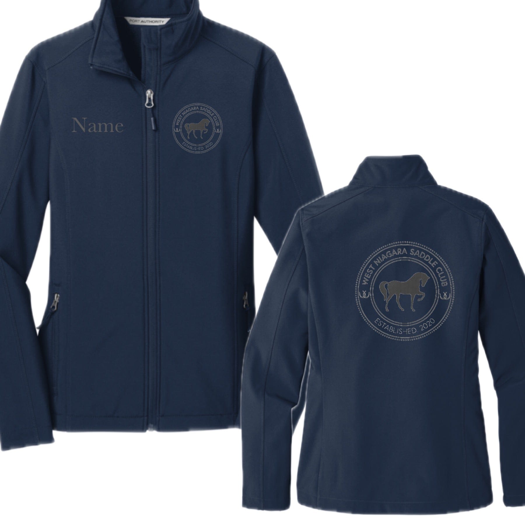 Equestrian Team Apparel West Niagara Saddle Club Shell Jacket equestrian team apparel online tack store mobile tack store custom farm apparel custom show stable clothing equestrian lifestyle horse show clothing riding clothes horses equestrian tack store