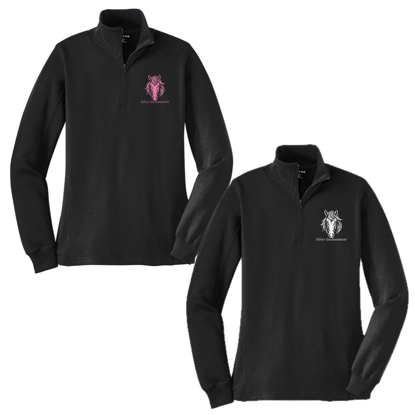 Silver Enchantment - 1/4 Zip Pull over