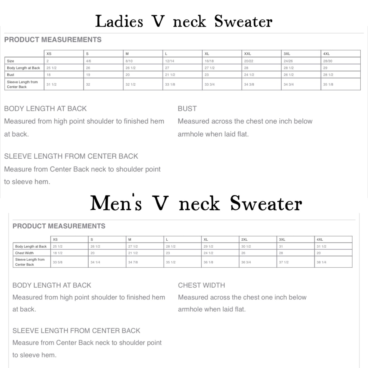 Sierra Woods Farm - V Neck Sweaters