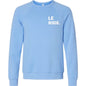 Equestrian Team Apparel Women's Sweat Shirt S Le Ride. Sweatshirt Carolina Blue equestrian team apparel online tack store mobile tack store custom farm apparel custom show stable clothing equestrian lifestyle horse show clothing riding clothes horses equestrian tack store