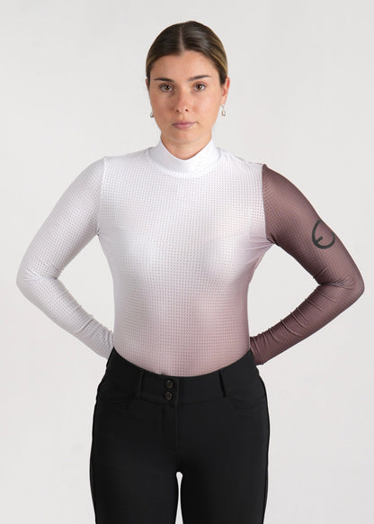 EquestrianClub Training Shirt EquestrianClub- Chaya Turtleneck (Ombre) equestrian team apparel online tack store mobile tack store custom farm apparel custom show stable clothing equestrian lifestyle horse show clothing riding clothes EquestrianClub- Chaya Turtleneck (Ombre) horses equestrian tack store
