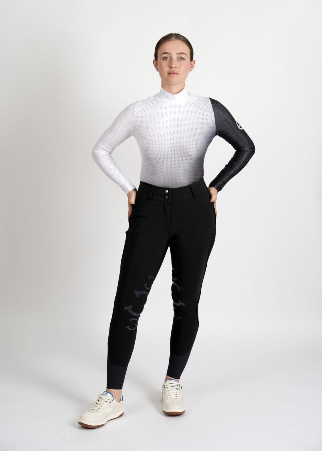 EquestrianClub Training Shirt EquestrianClub- Chaya Turtleneck (Ombre) equestrian team apparel online tack store mobile tack store custom farm apparel custom show stable clothing equestrian lifestyle horse show clothing riding clothes EquestrianClub- Chaya Turtleneck (Ombre) horses equestrian tack store