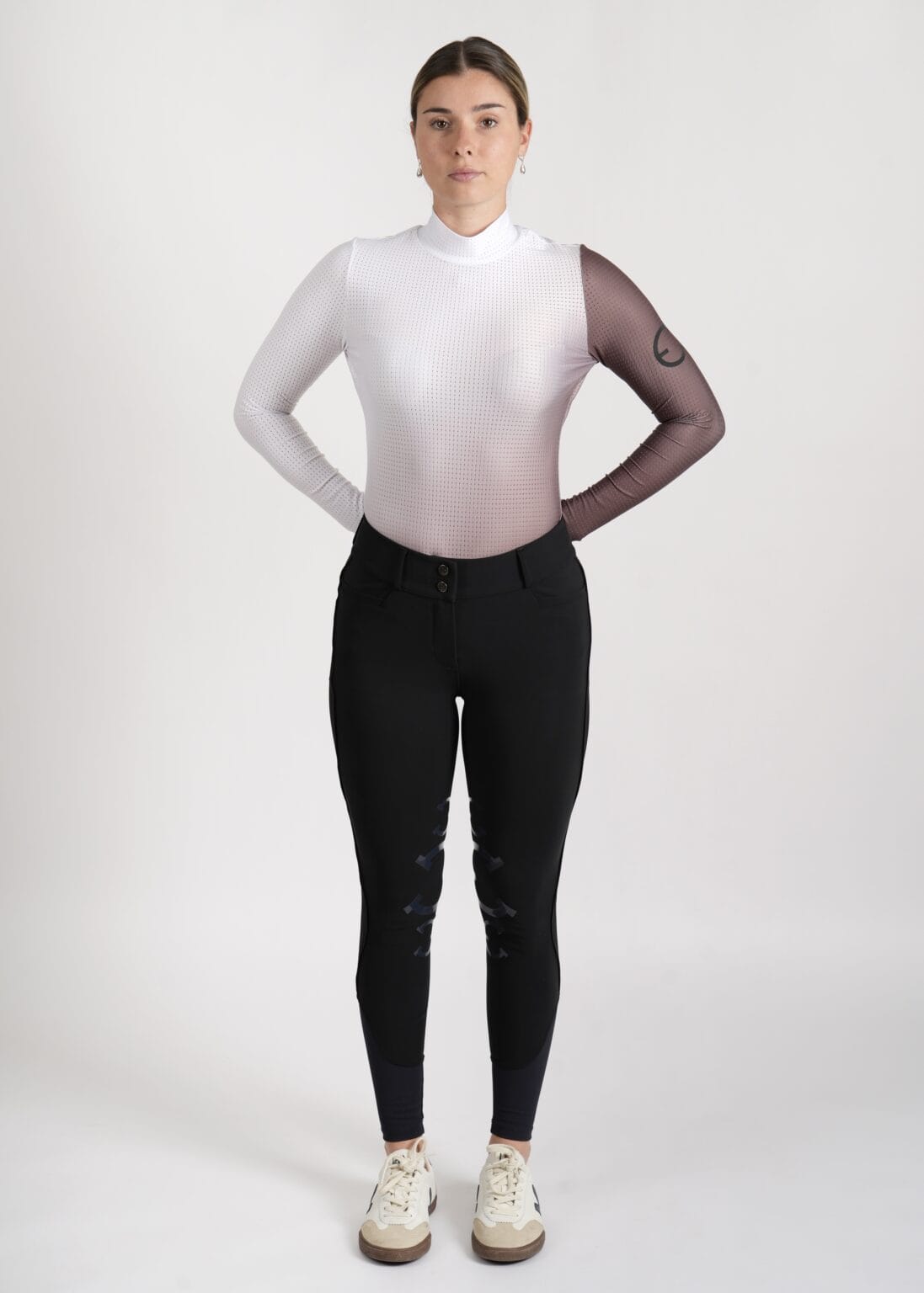 EquestrianClub Training Shirt EquestrianClub- Chaya Turtleneck (Ombre) equestrian team apparel online tack store mobile tack store custom farm apparel custom show stable clothing equestrian lifestyle horse show clothing riding clothes EquestrianClub- Chaya Turtleneck (Ombre) horses equestrian tack store