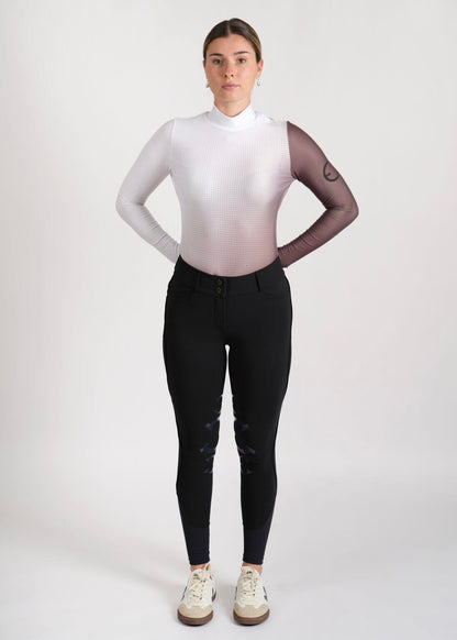 EquestrianClub Training Shirt EquestrianClub- Chaya Turtleneck (Ombre) equestrian team apparel online tack store mobile tack store custom farm apparel custom show stable clothing equestrian lifestyle horse show clothing riding clothes EquestrianClub- Chaya Turtleneck (Ombre) horses equestrian tack store