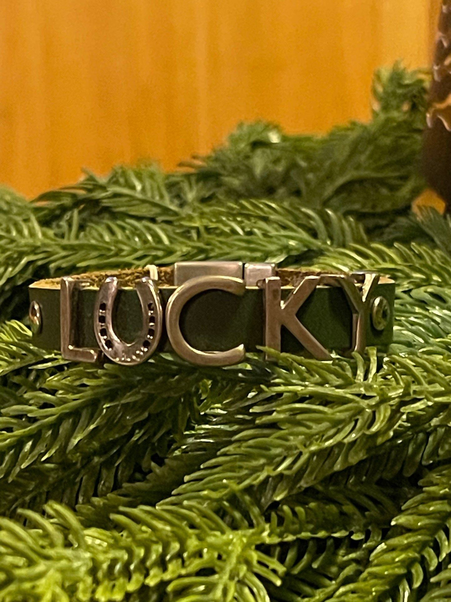 LILO Accessory Lucky / Pine / 7" Adult Lilo- Bracelet (Tierramar) equestrian team apparel online tack store mobile tack store custom farm apparel custom show stable clothing equestrian lifestyle horse show clothing riding clothes Lilo- Bracelet (Tierramar) horses equestrian tack store