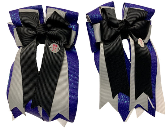 Ponytail Bows Online 3" Tails PonyTail Bows- Sabrina equestrian team apparel online tack store mobile tack store custom farm apparel custom show stable clothing equestrian lifestyle horse show clothing riding clothes PonyTail Bows- Sabrina horses equestrian tack store