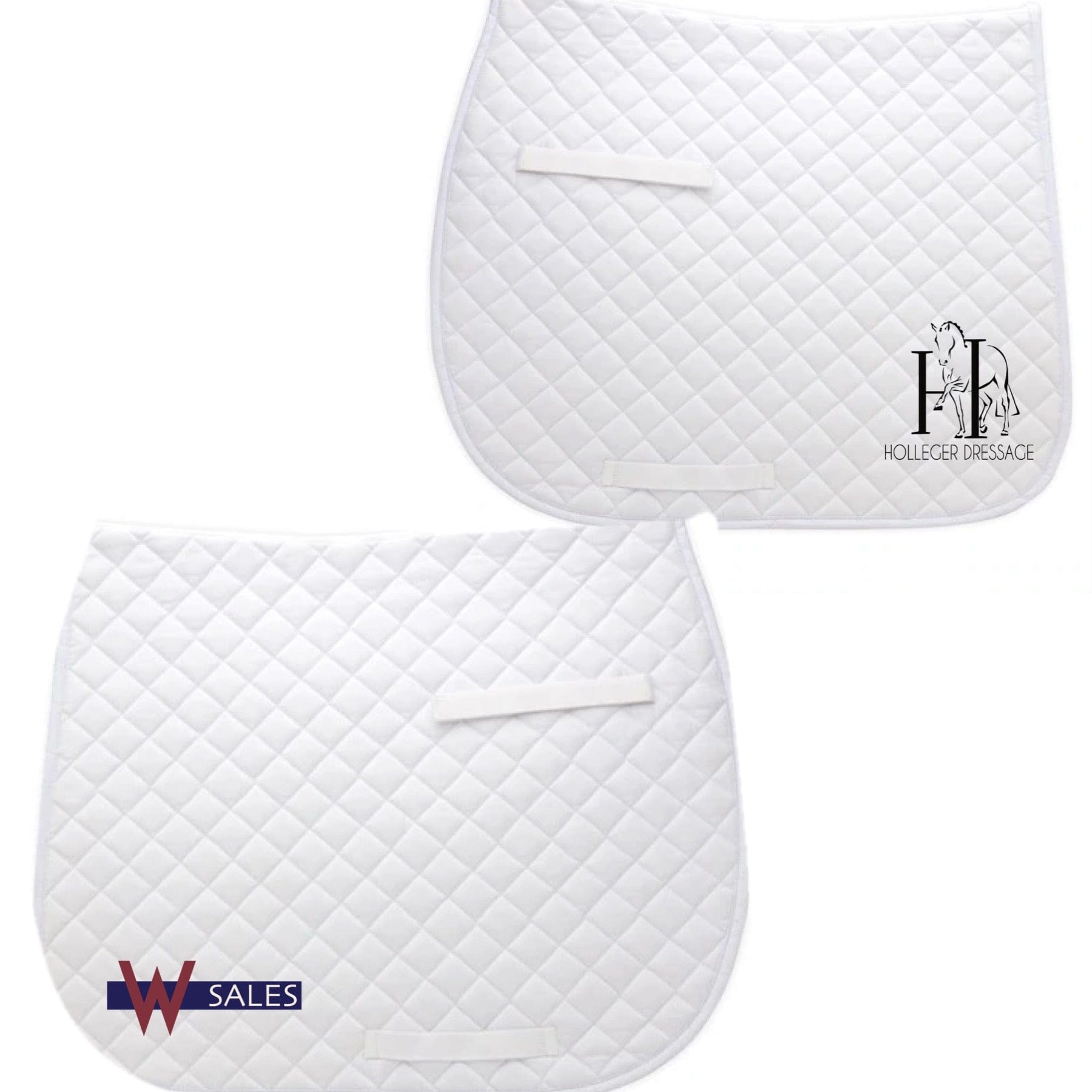Equestrian Team Apparel Holleger Dressage/WSI - Dressage Saddle Pad equestrian team apparel online tack store mobile tack store custom farm apparel custom show stable clothing equestrian lifestyle horse show clothing riding clothes horses equestrian tack store