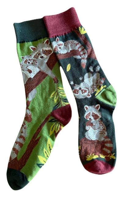 Barn Babe Equestrian Raccoon Happy Socks equestrian team apparel online tack store mobile tack store custom farm apparel custom show stable clothing equestrian lifestyle horse show clothing riding clothes Happy Socks horses equestrian tack store