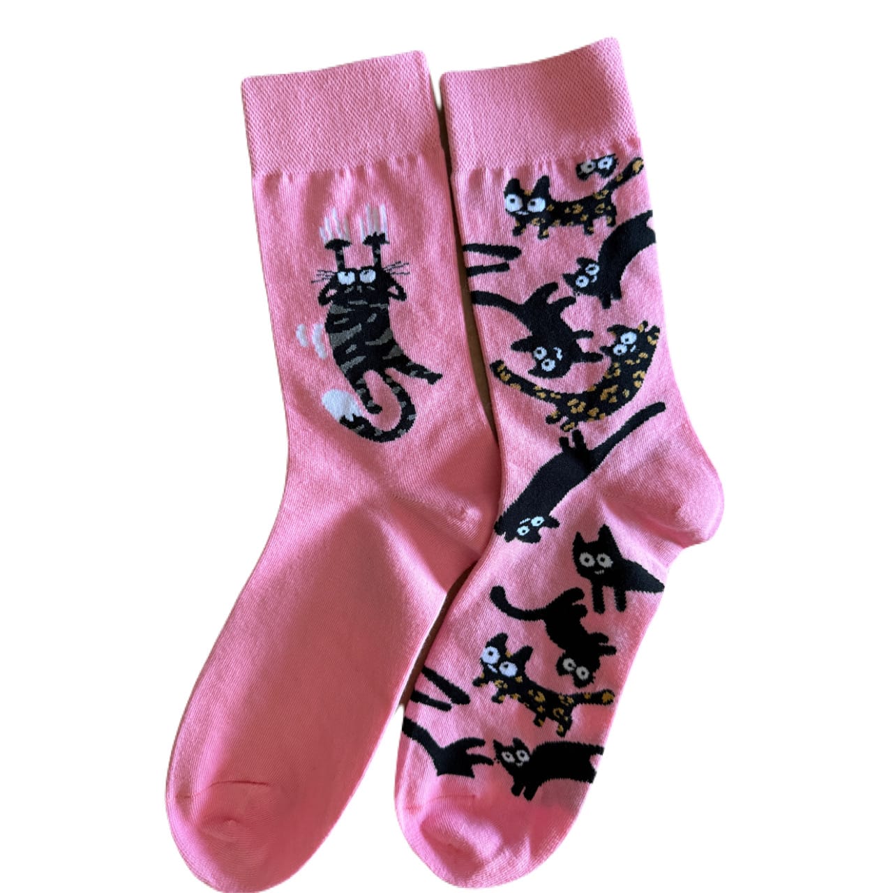 Barn Babe Equestrian Spooky Kitty Happy Socks equestrian team apparel online tack store mobile tack store custom farm apparel custom show stable clothing equestrian lifestyle horse show clothing riding clothes Happy Socks horses equestrian tack store
