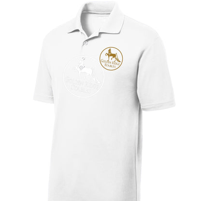 Equestrian Team Apparel Golden Ridge Stables Polo Shirt equestrian team apparel online tack store mobile tack store custom farm apparel custom show stable clothing equestrian lifestyle horse show clothing riding clothes horses equestrian tack store