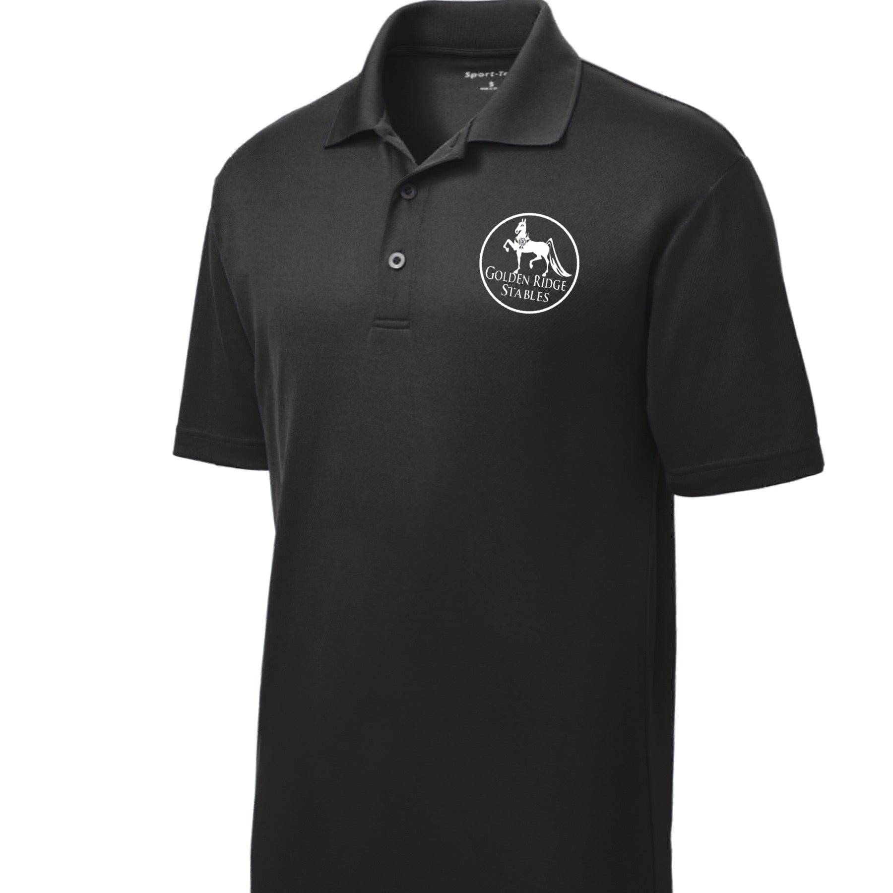 Equestrian Team Apparel Golden Ridge Stables Polo Shirt equestrian team apparel online tack store mobile tack store custom farm apparel custom show stable clothing equestrian lifestyle horse show clothing riding clothes horses equestrian tack store