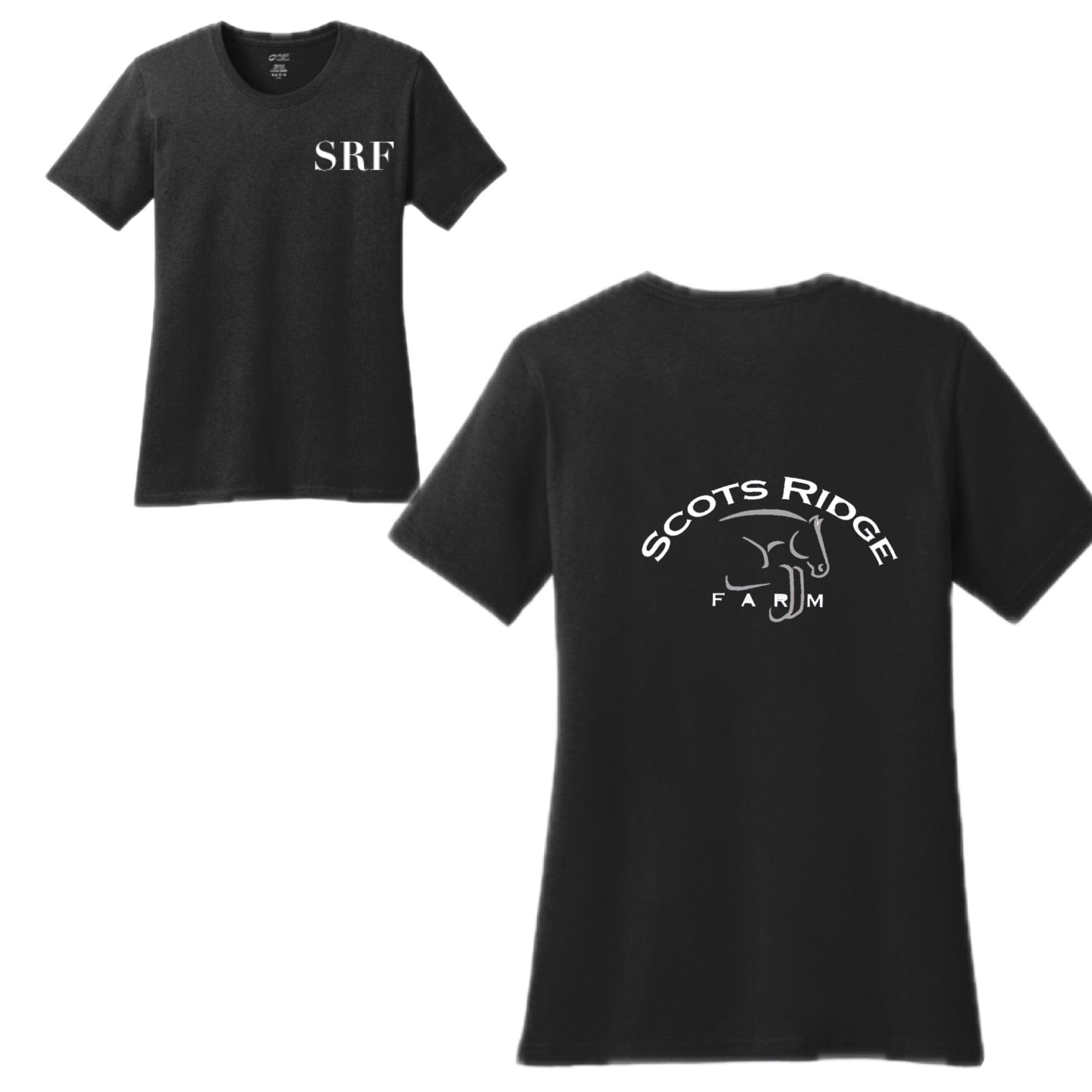 Equestrian Team Apparel Black / XS / Ladies Scots Ridge - Tee Shirt equestrian team apparel online tack store mobile tack store custom farm apparel custom show stable clothing equestrian lifestyle horse show clothing riding clothes horses equestrian tack store