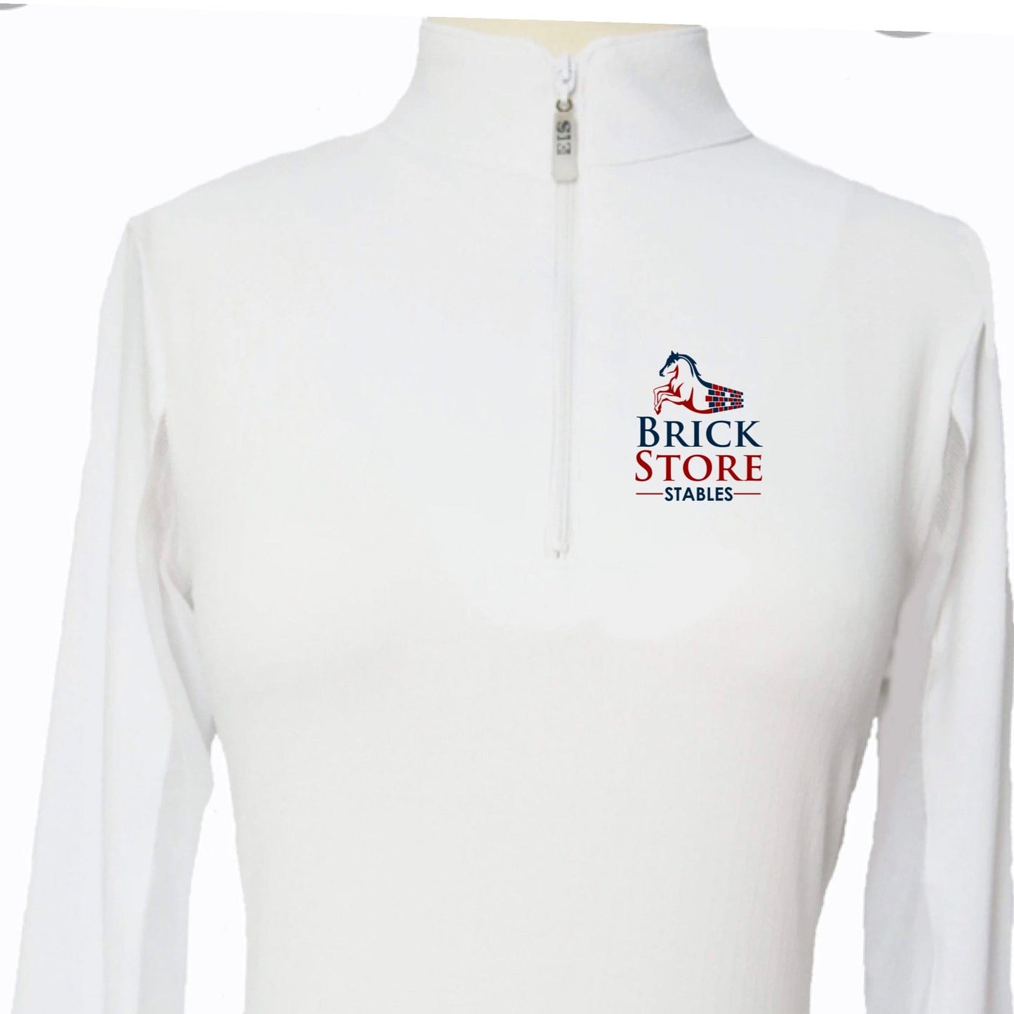 Equestrian Team Apparel Youth S / White Brick Store Stables Sun Shirt equestrian team apparel online tack store mobile tack store custom farm apparel custom show stable clothing equestrian lifestyle horse show clothing riding clothes horses equestrian tack store