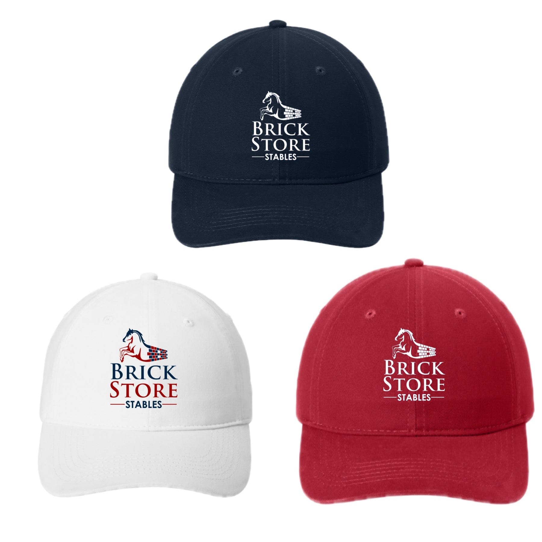 Equestrian Team Apparel Brick Store Stables Baseball Cap equestrian team apparel online tack store mobile tack store custom farm apparel custom show stable clothing equestrian lifestyle horse show clothing riding clothes horses equestrian tack store