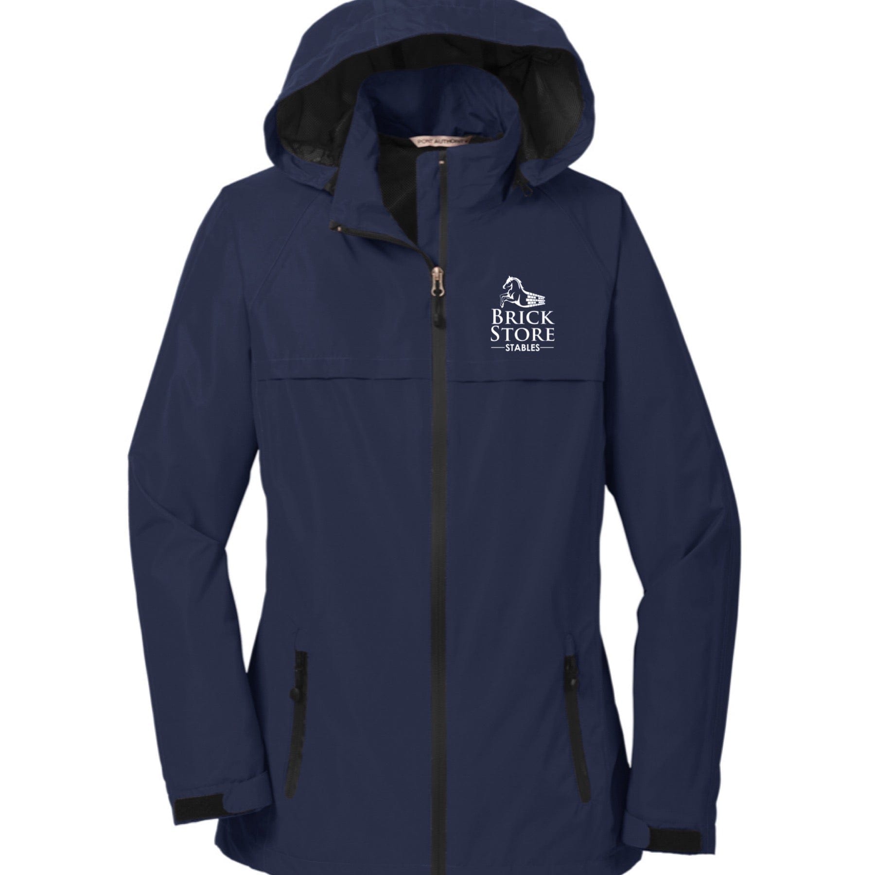 Equestrian Team Apparel Brick Store Stables Raincoat equestrian team apparel online tack store mobile tack store custom farm apparel custom show stable clothing equestrian lifestyle horse show clothing riding clothes horses equestrian tack store