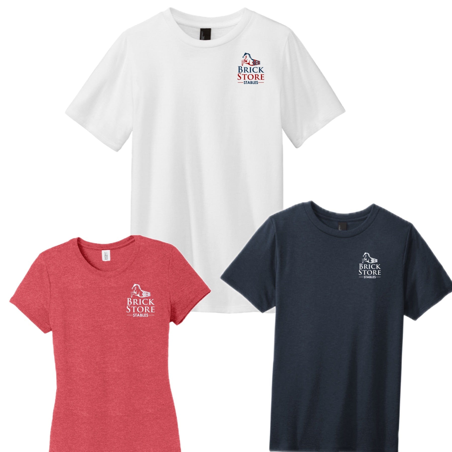 Equestrian Team Apparel Brick Store Stables Tee Shirt equestrian team apparel online tack store mobile tack store custom farm apparel custom show stable clothing equestrian lifestyle horse show clothing riding clothes horses equestrian tack store
