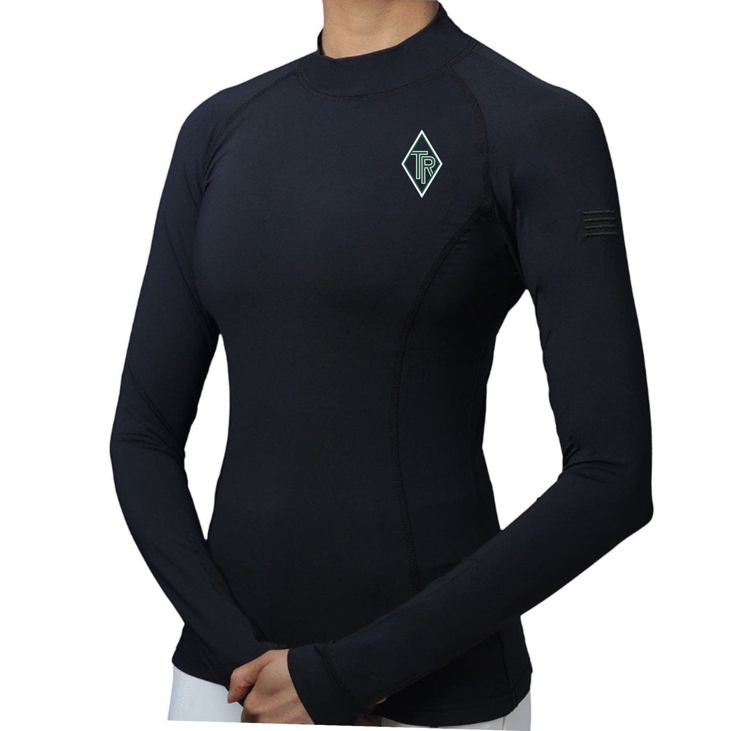 Custom ETA Team Rakowsky- Mock Neck Top equestrian team apparel online tack store mobile tack store custom farm apparel custom show stable clothing equestrian lifestyle horse show clothing riding clothes Team Rakowsky- Mock Neck Top horses equestrian tack store