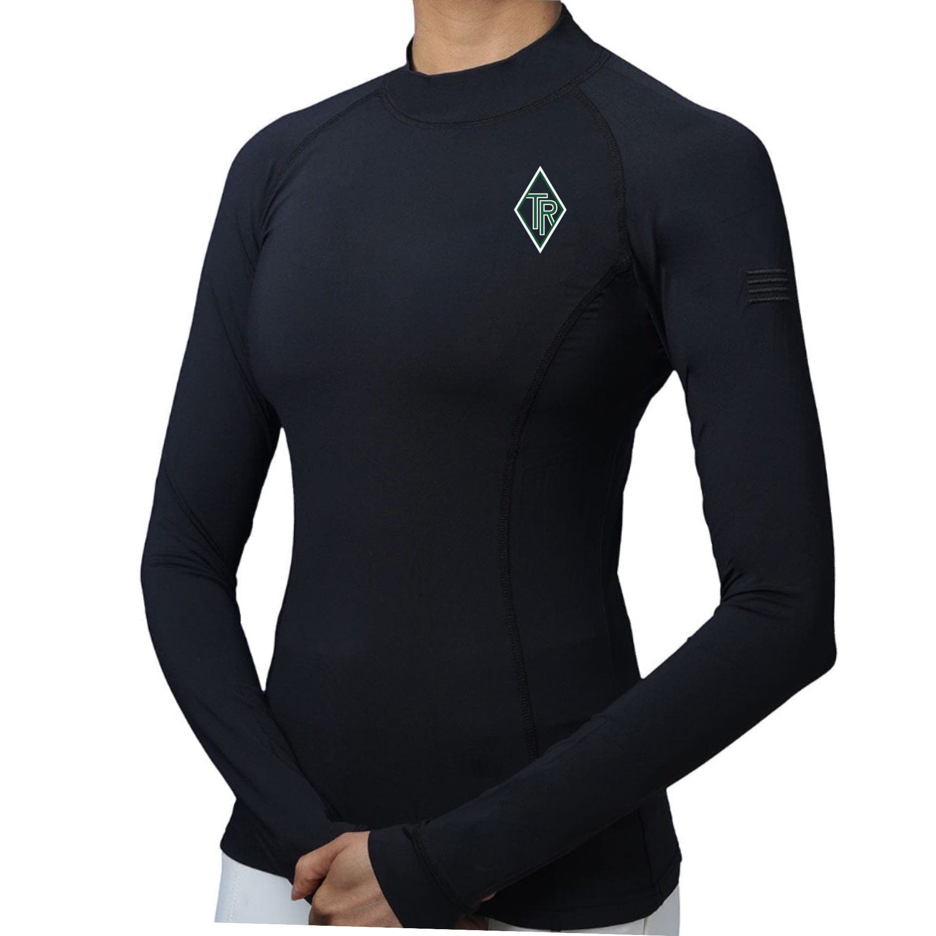 Custom ETA Team Rakowsky- Mock Neck Top equestrian team apparel online tack store mobile tack store custom farm apparel custom show stable clothing equestrian lifestyle horse show clothing riding clothes Team Rakowsky- Mock Neck Top horses equestrian tack store