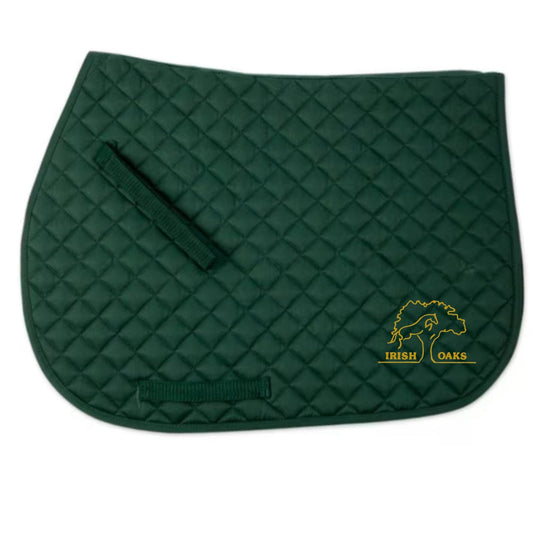 Equestrian Team Apparel Irish Oaks Saddle Pad equestrian team apparel online tack store mobile tack store custom farm apparel custom show stable clothing equestrian lifestyle horse show clothing riding clothes horses equestrian tack store