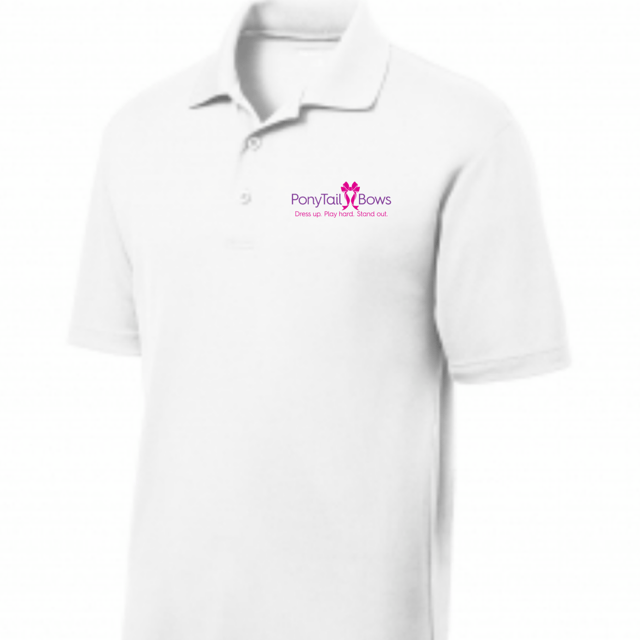 Ponytail Bows Online Polo Shirt PTB Custom Polo Shirts - YOUTH equestrian team apparel online tack store mobile tack store custom farm apparel custom show stable clothing equestrian lifestyle horse show clothing riding clothes PTB Custom Polo Shirts - YOUTH horses equestrian tack store