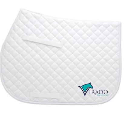 Equestrian Team Apparel White / Horse Virado Equestrian - Saddle Pad equestrian team apparel online tack store mobile tack store custom farm apparel custom show stable clothing equestrian lifestyle horse show clothing riding clothes Virado Equestrian - Saddle Pad horses equestrian tack store